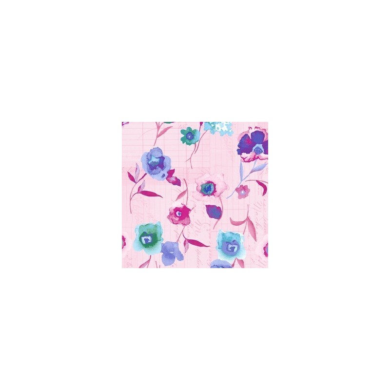 Akvarelové květiny