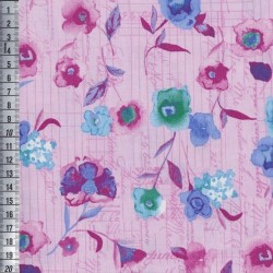 Akvarelové květiny