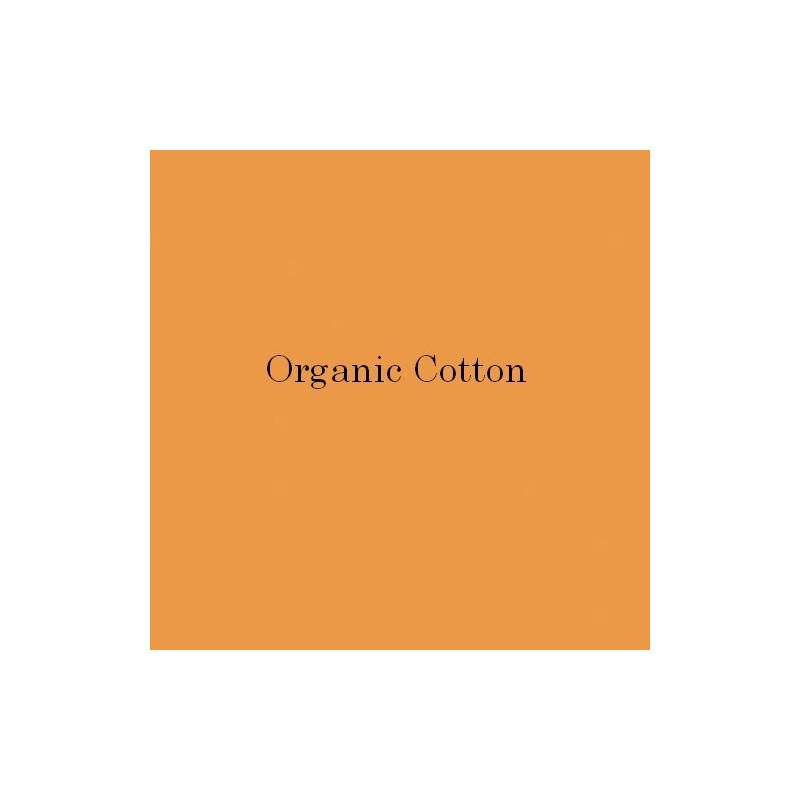 Organic Cotton - orange