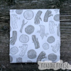 Foxtail Forest - Woodcut