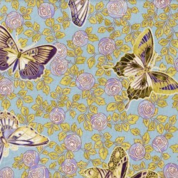 Jewel Floral Butterflies
