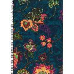 Ashtyn - Jacobean Navy
