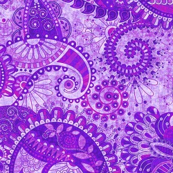 Purr-Suasion - Paisley Purple