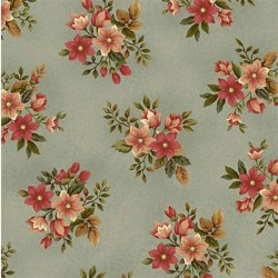 Pheasant Run - Blue Small Floral