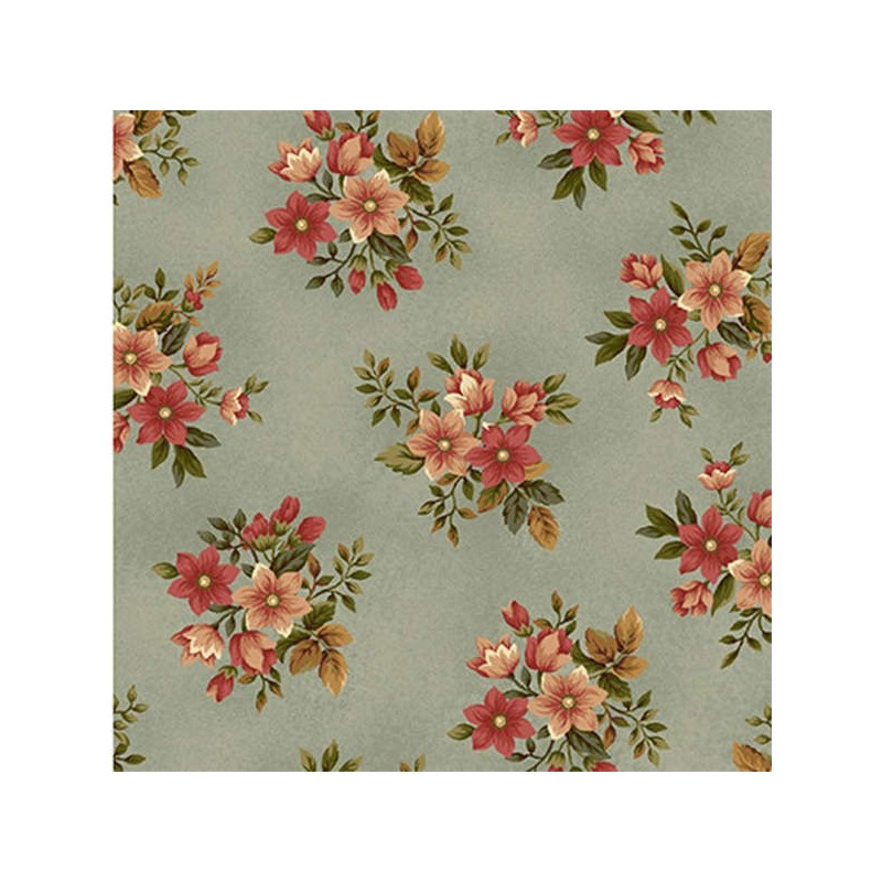 Pheasant Run - Blue Small Floral