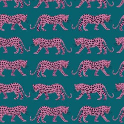 Night Jungle - Pink Leopards