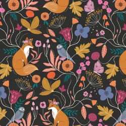 Wild - Fox and Bird Floral