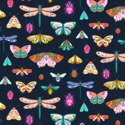 Flutter By - Butterflies Navy