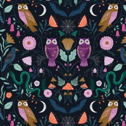 Twilight - Owls Black