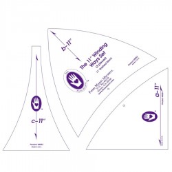 Ruler - Winding Ways 11in