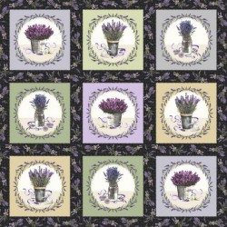 Lavender Sachet - Panel Gray