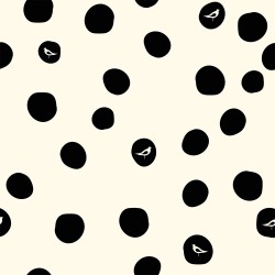 Birch Dot in Black KNIT